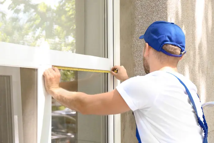 Window measuring installation professional services